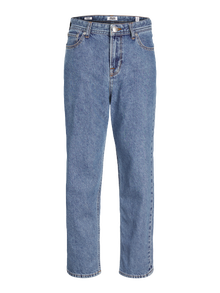 Jack & Jones JJICHRIS JJORIGINAL SQ 735 Relaxed Fit Jeans För pojkar -Blue Denim - 12259412