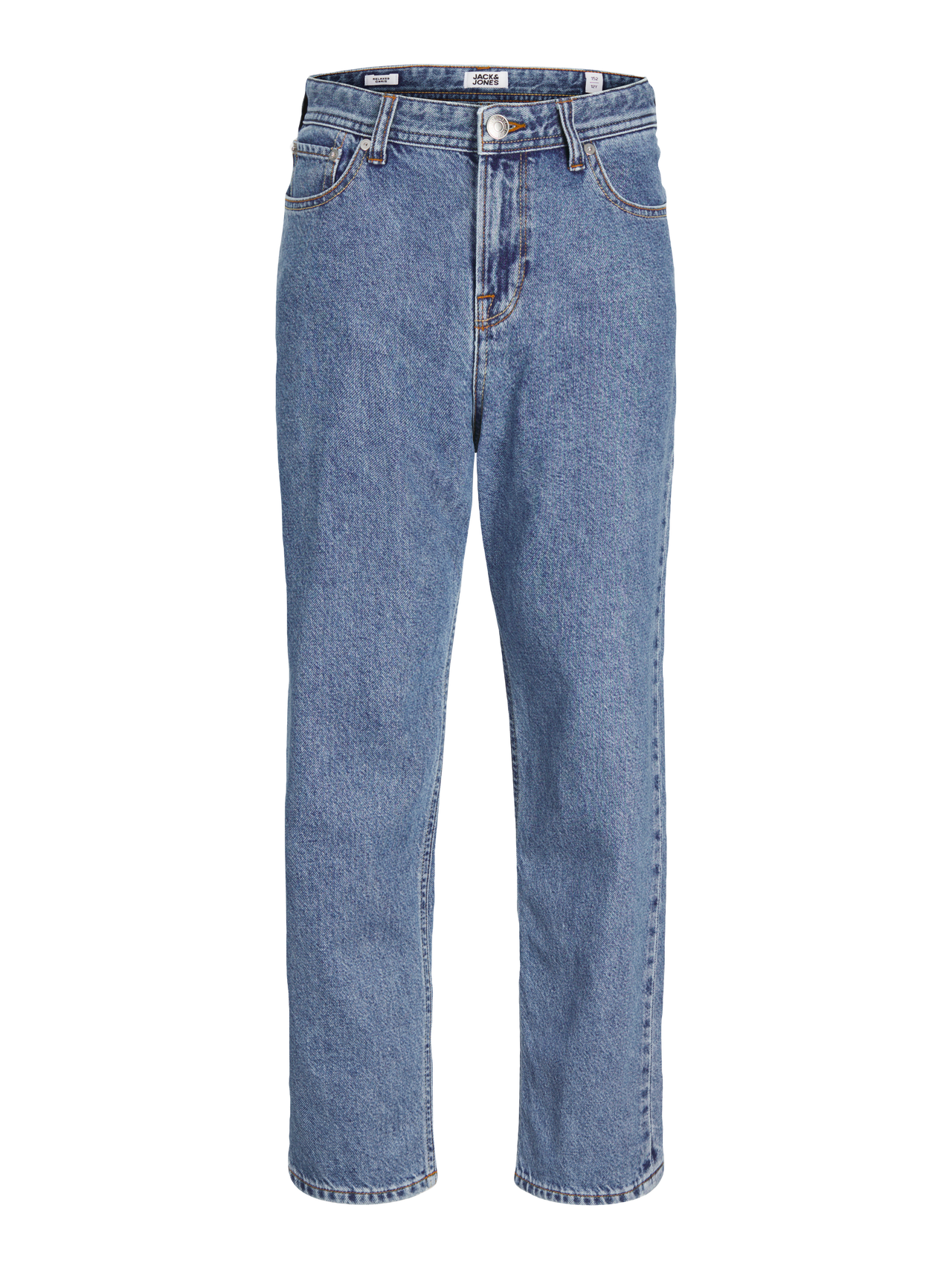 Jack & Jones JJICHRIS JJORIGINAL SQ 735 Relaxed Fit Jeans Für jungs -Blue Denim - 12259412