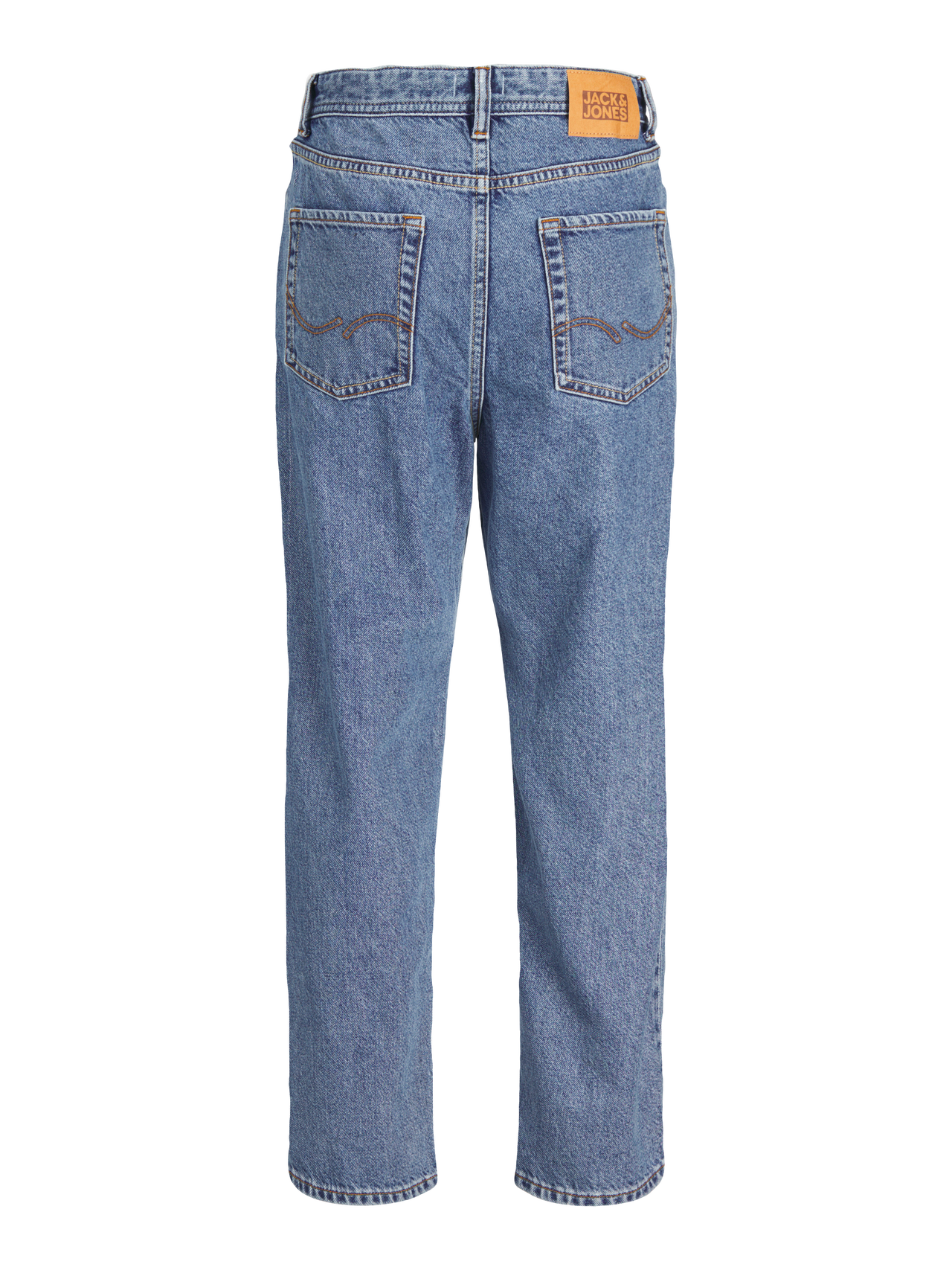 Jack & Jones JJICHRIS JJORIGINAL SQ 735 Relaxed Fit Jeans For boys -Blue Denim - 12259412