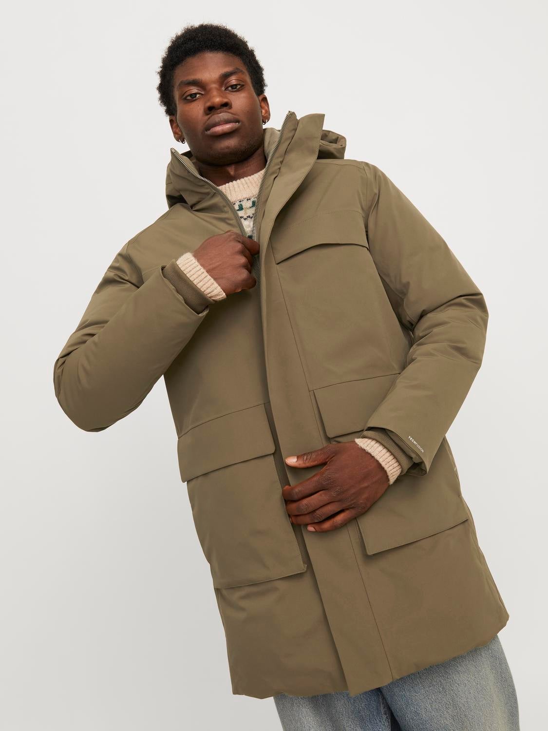 Parkas Morkgron Jack Jones