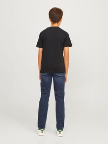 Jack & Jones Logo T-shirt For boys -Black - 12259476