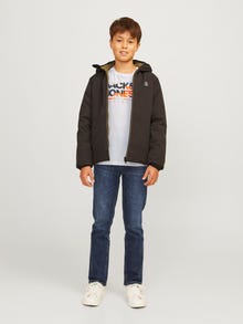 Jack & Jones Logo T-shirt Voor jongens -White - 12259476