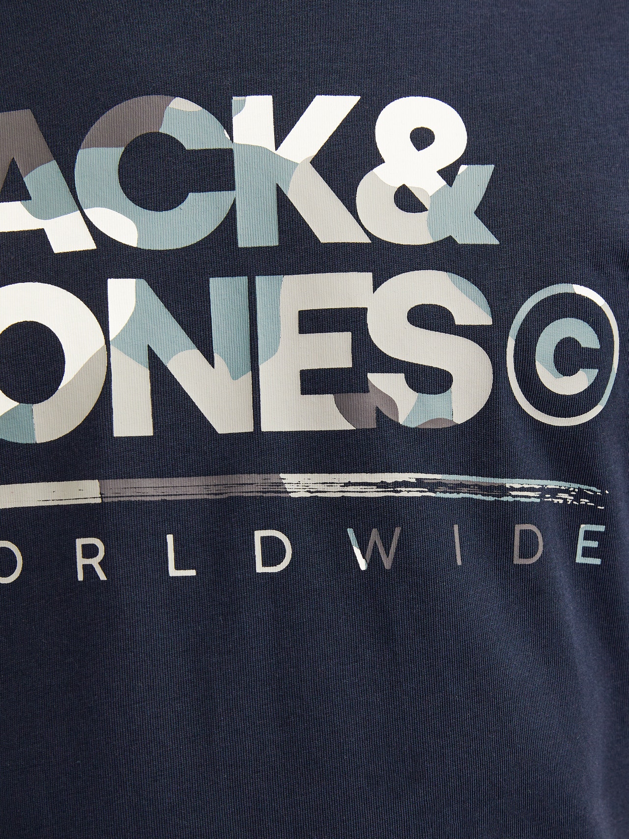 Jack & Jones Logotyp T-shirt För pojkar -Navy Blazer - 12259476