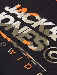 Jack & Jones Logo Tričko Mini -Black - 12259499