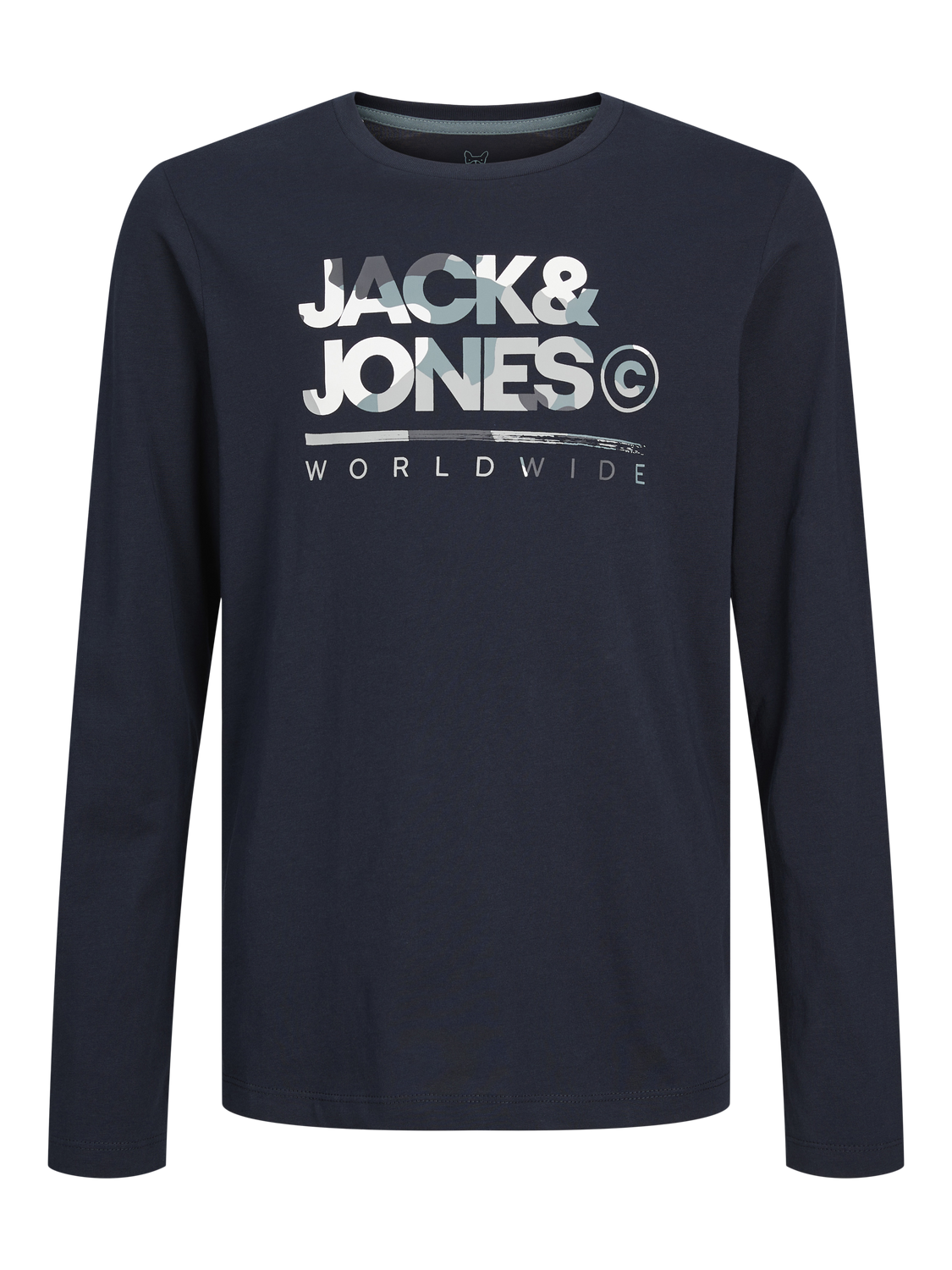 Jack & Jones Minipituinen Logo T-paita -Navy Blazer - 12259499