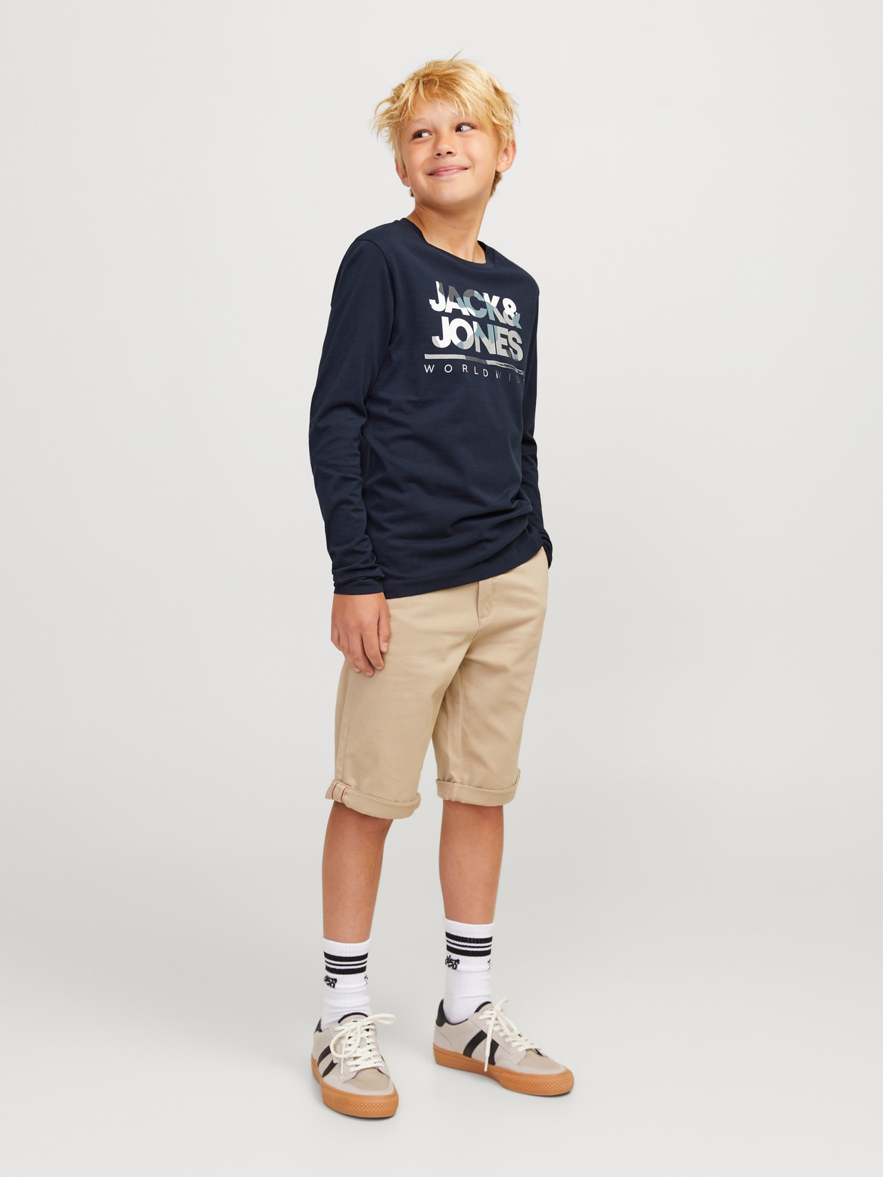 Jack & Jones Logotyp T-shirt Mini -Navy Blazer - 12259499