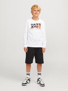 Jack & Jones Z logo T-shirt Mini -White - 12259499