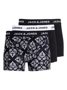 Jack & Jones 3-pack Trunks -Black - 12259575