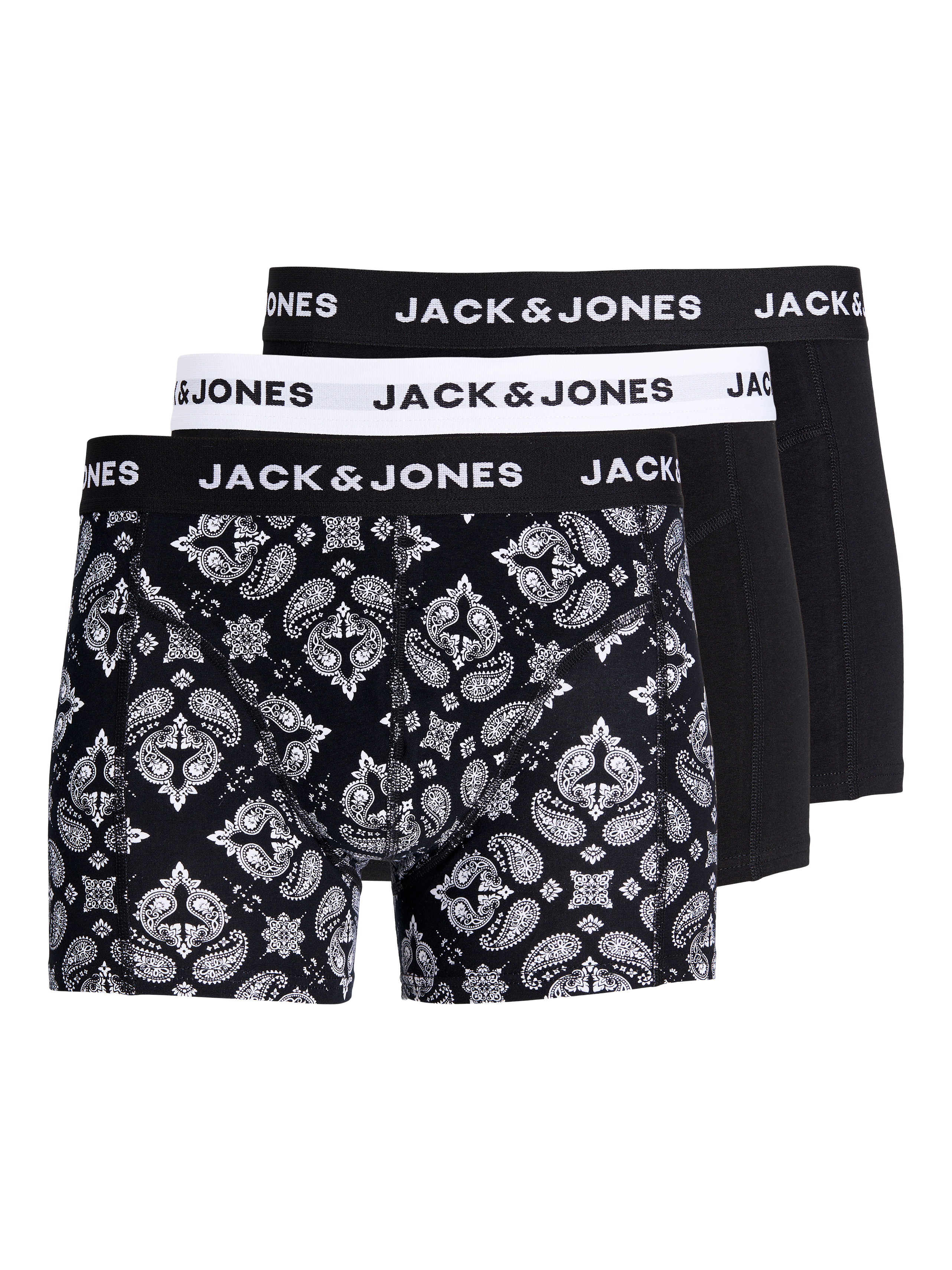 Jack & Jones 3-pakuotės Trumpikės - 12259575
