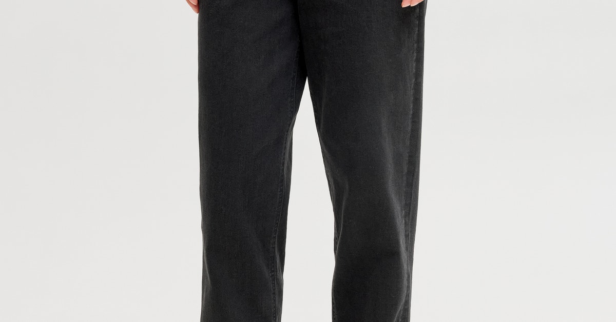 JJXX Dames Lissabon Hoge Taille Mom Jeans Lichtblauw Denim