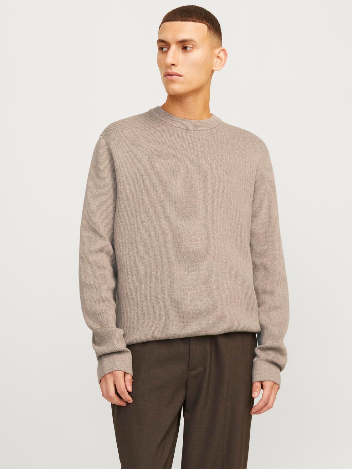 Thumbnail - Einfarbig Strickpullover