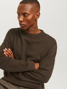 Jack & Jones Knitted pullover -Slate Black - 12259666