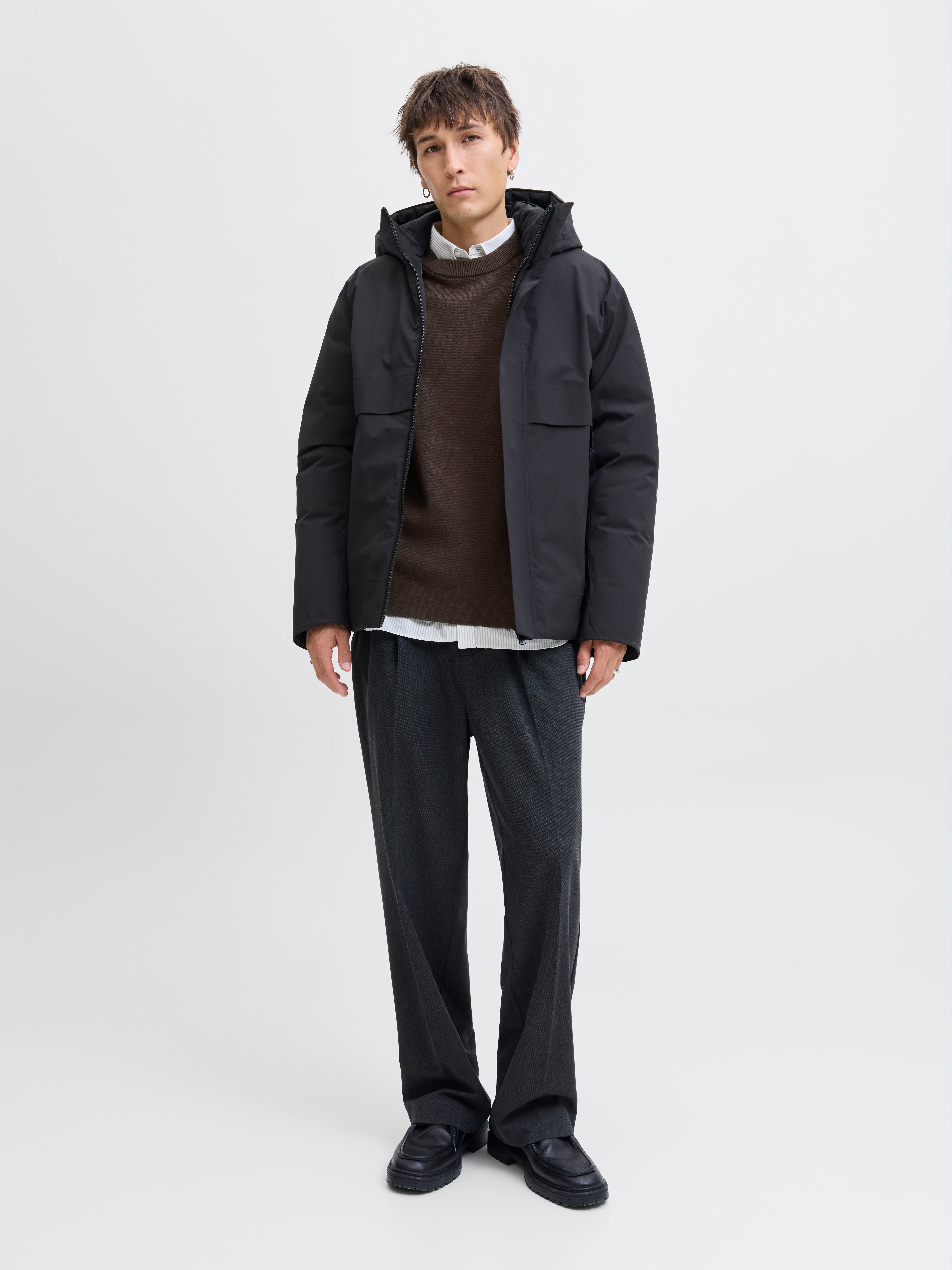 Thumbnail - Einfarbig Strickpullover