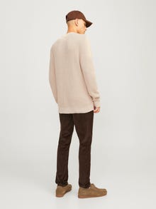 Jack & Jones Vienspalvis Megztinis -Greige - 12259671