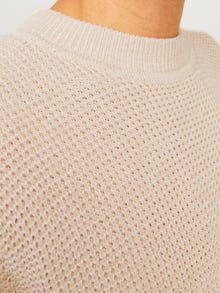 Jack & Jones Vienspalvis Megztinis -Greige - 12259671