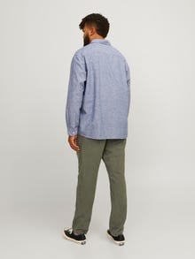 Jack & Jones Plius Siaurėjantis kirpimas Carrot fit Kelnės -Dusty Olive - 12259702