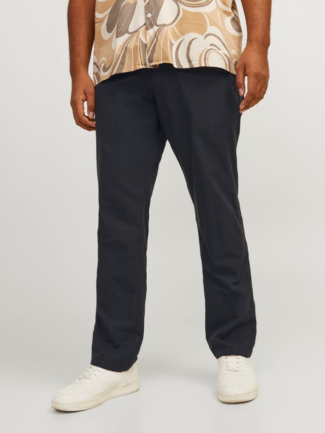 Jack & Jones Plus Size Tapered Fit Carrot fit trousers - 12259702