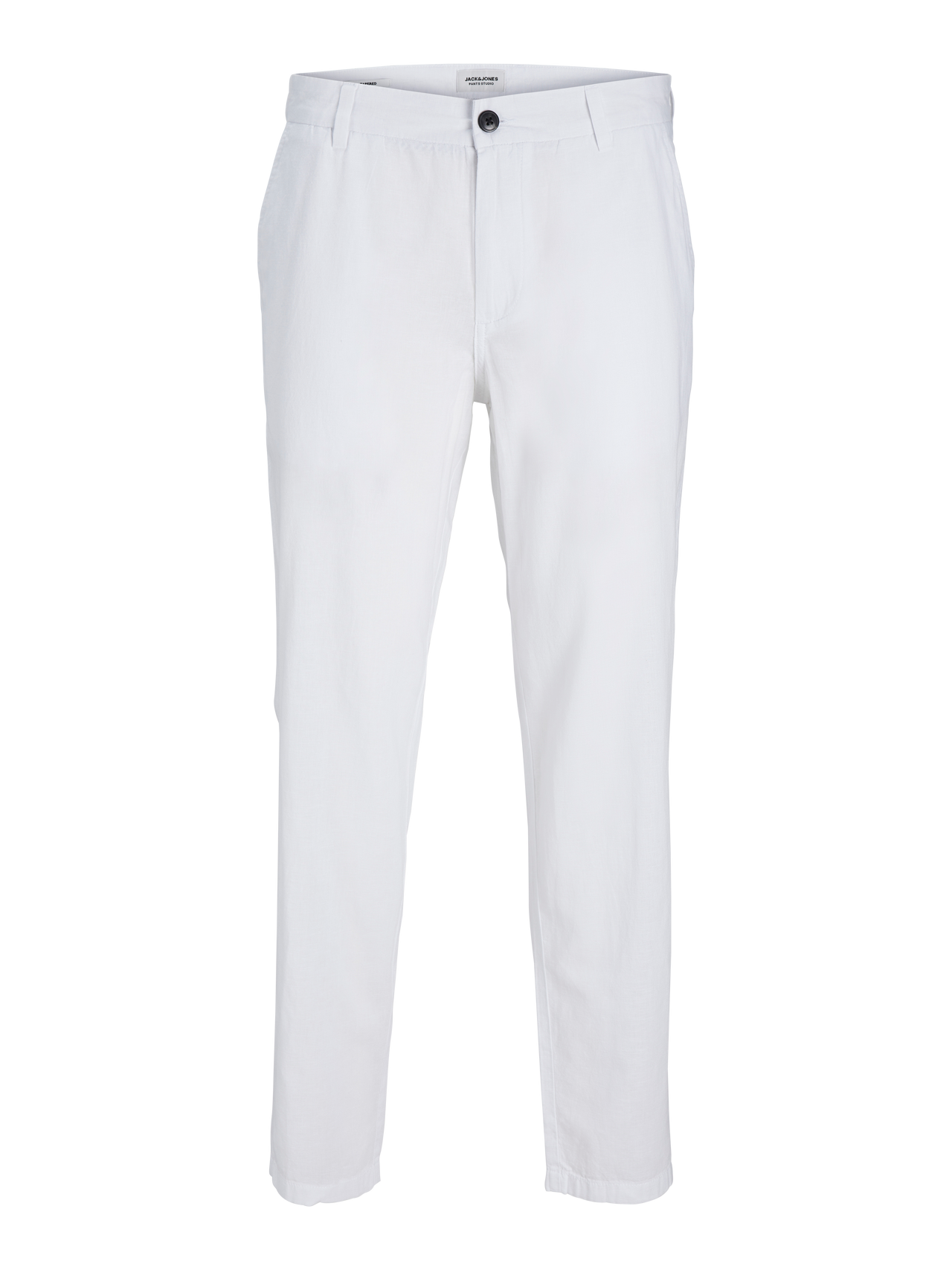 Jack & Jones Παντελόνι Tapered Fit σε γραμμή καρότο Μεγάλο μέγεθος -Bright White - 12259702