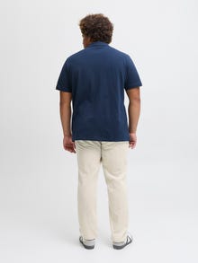 Jack & Jones Plus Size Tapered Fit Carrot fit trousers -Feather Gray - 12259702