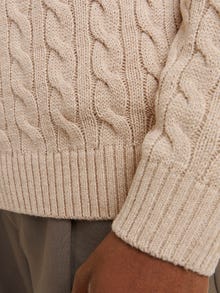 Jack & Jones Vienspalvis Megztinis -Pure Cashmere - 12259704