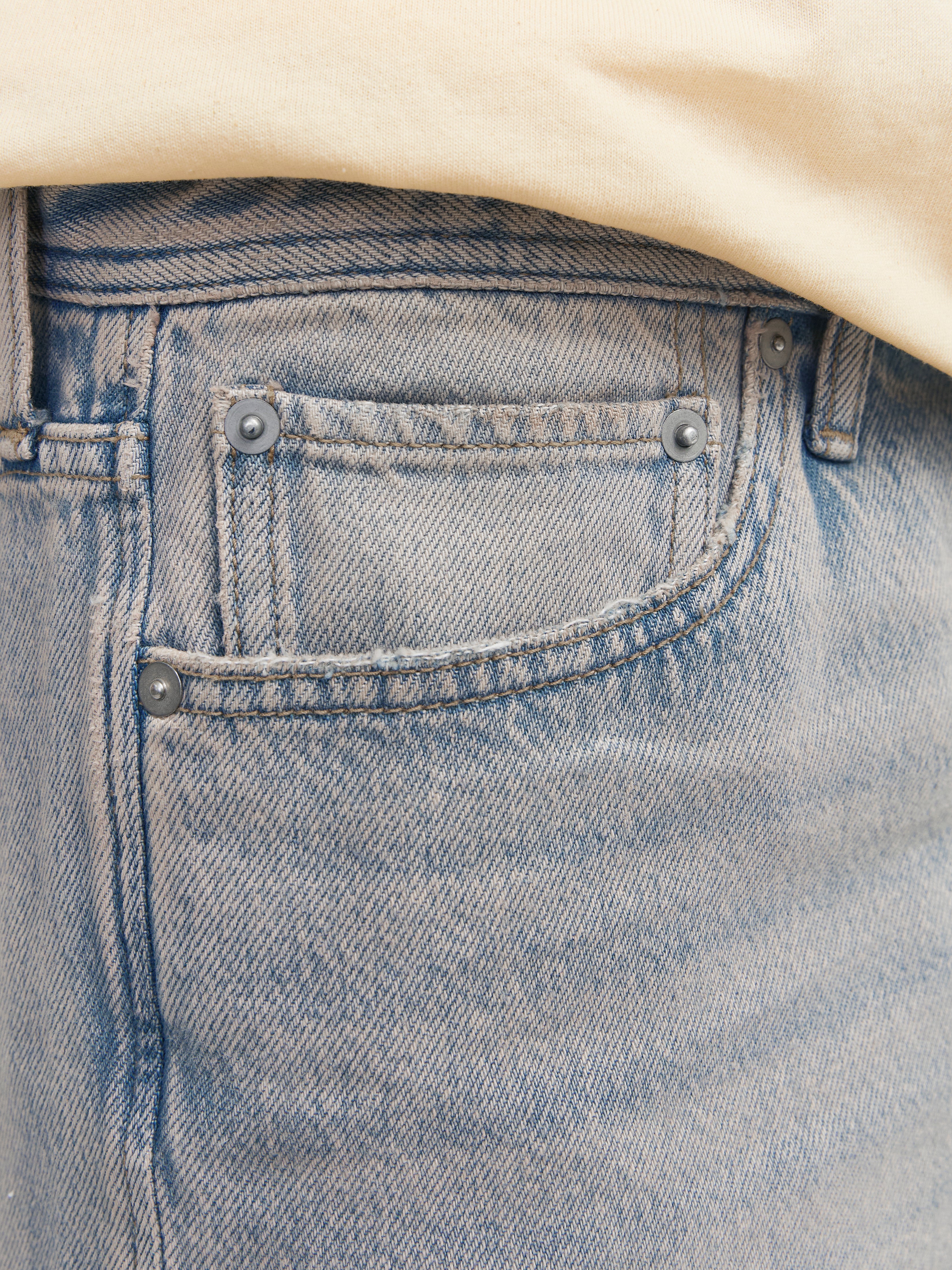 Jack & Jones Baggy fit Denim shorts -Blue Denim - 12259712