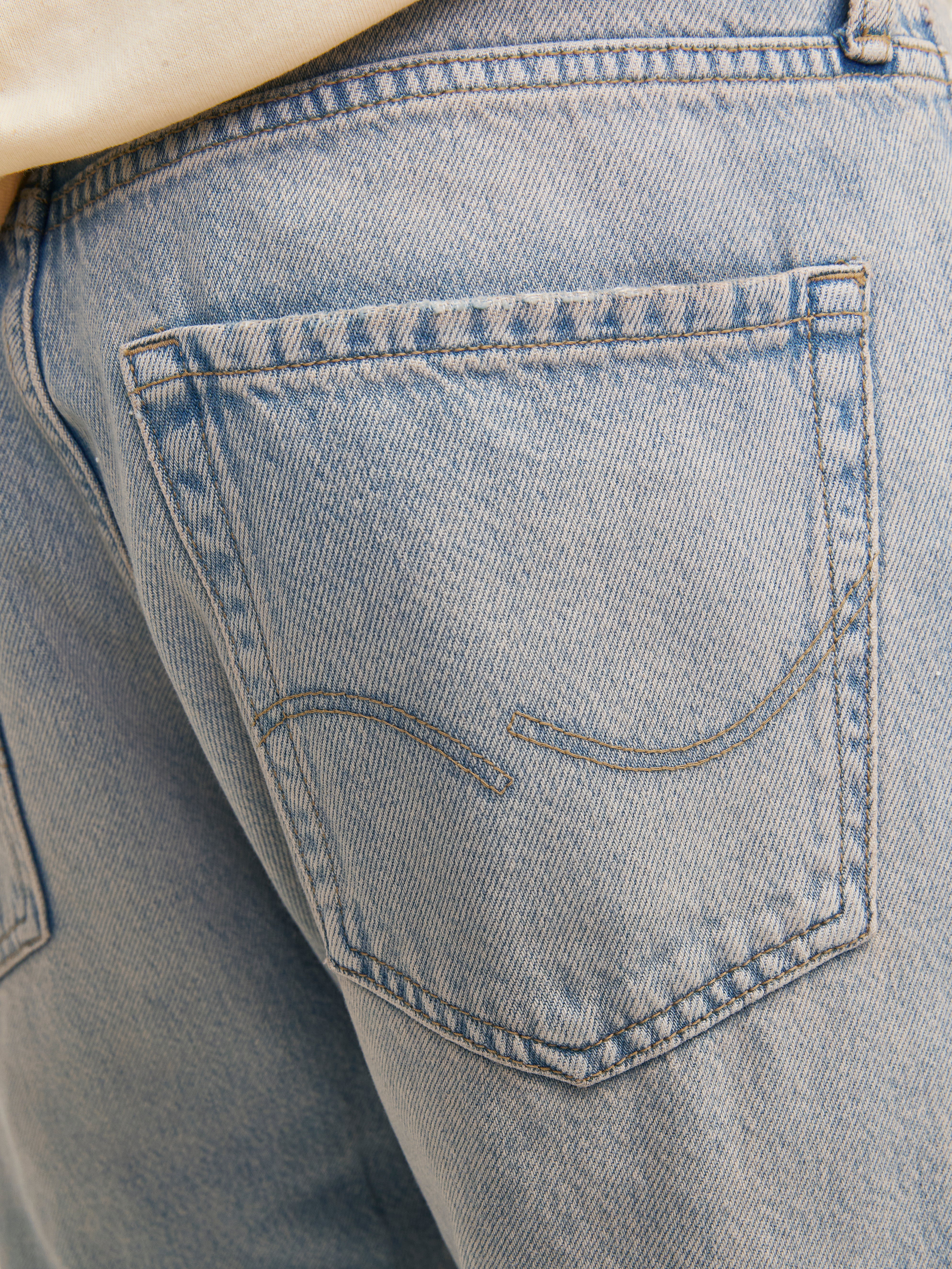 Jack & Jones Short en denim Baggy fit -Blue Denim - 12259712