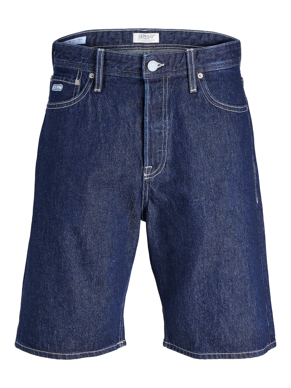 Jack & Jones Baggy fit Denim shorts -Blue Denim - 12259721