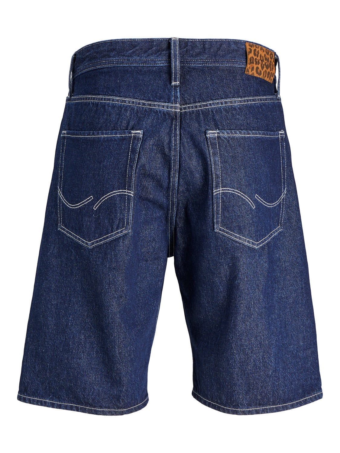 Jack & Jones Baggy fit Jeansowe szorty -Blue Denim - 12259721