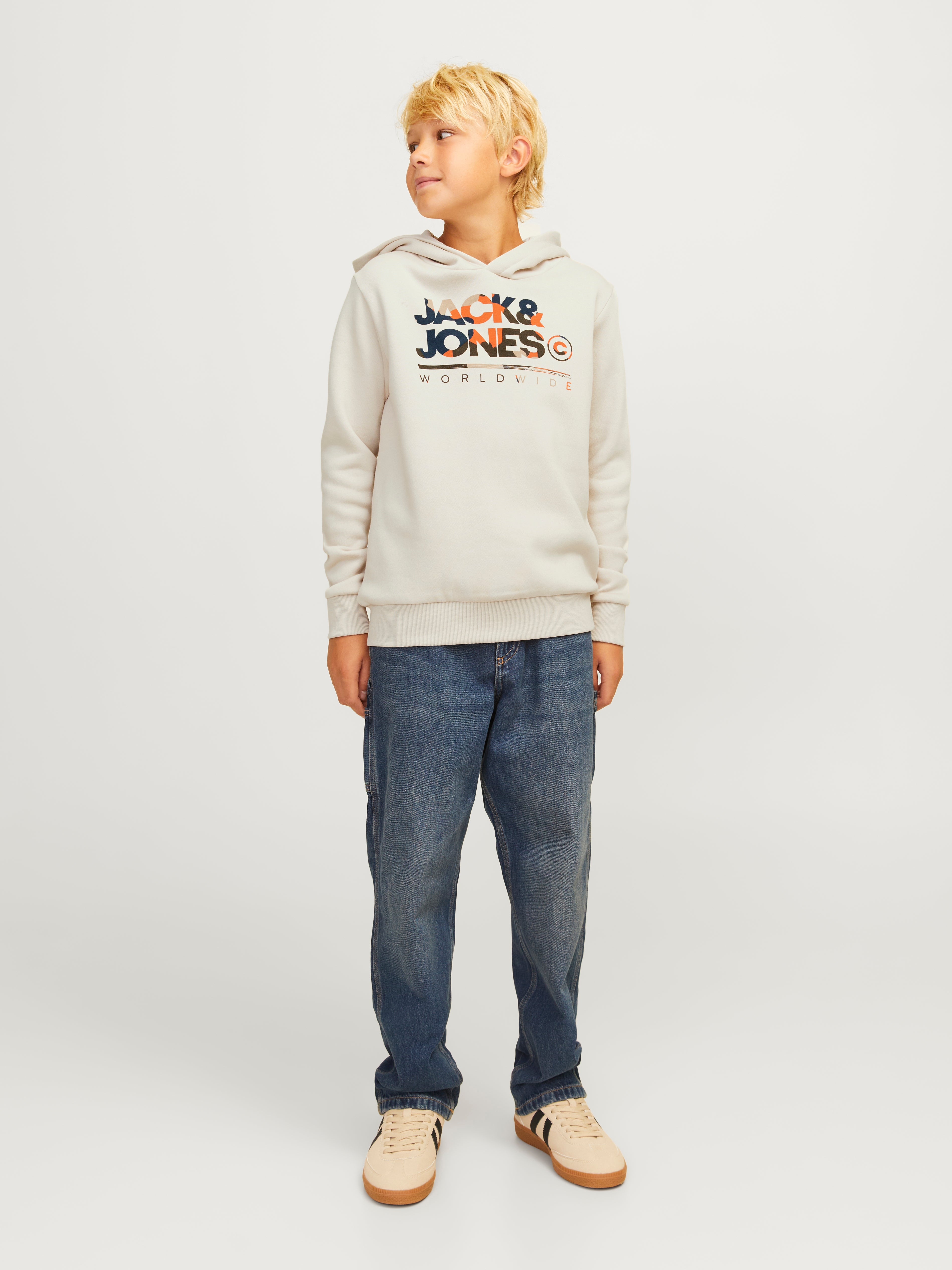 Logo Hoodie Voor jongens