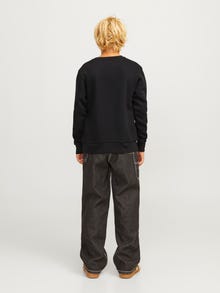 Jack & Jones Logo Sweatshirt -Black - 12259797