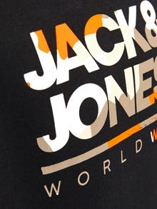 Jack & Jones Logo Sweatshirt -Black - 12259797