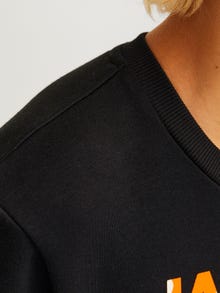 Jack & Jones Logo Sweatshirt -Black - 12259797
