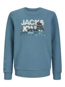 Jack & Jones Minipituinen Logo Svetari -Oceanview - 12259806