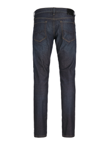 Jack & Jones JJIGLENN JJICON JJ 919 50SPS NOOS Priglundantys džinsai -Blue Denim - 12259815