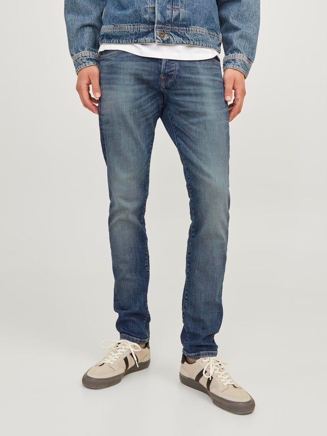 Jack & Jones JJIGLENN JJICON JJ 167 50SPS Slim fit Džíny - 12259817