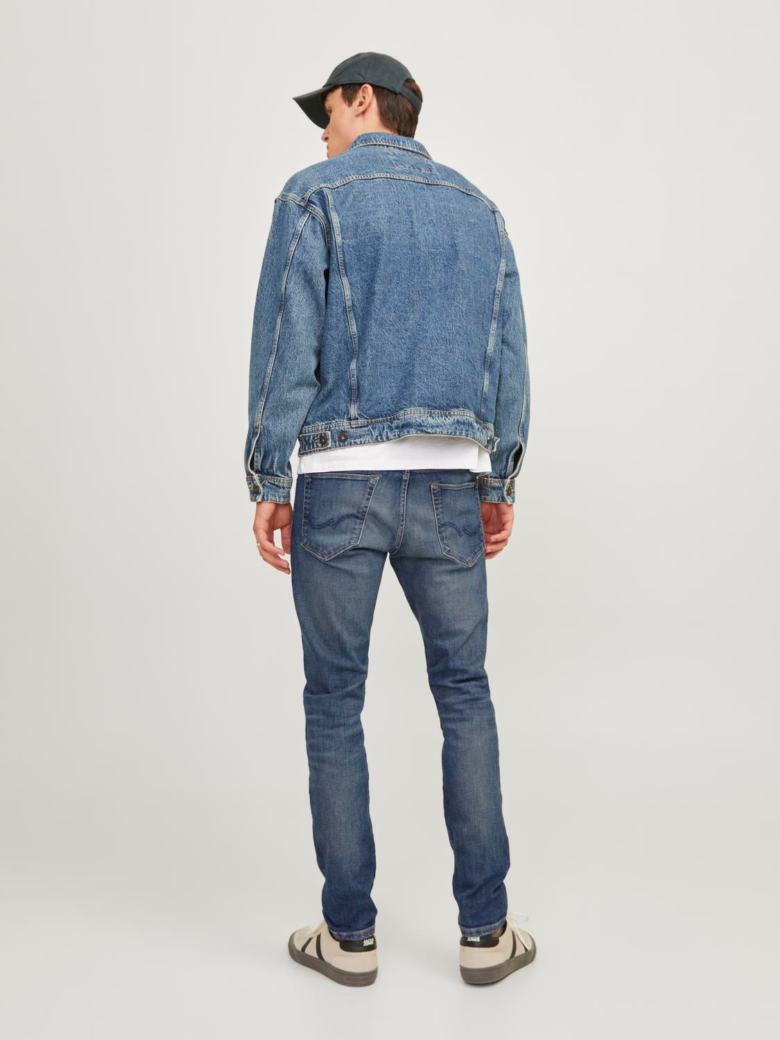 Jack & Jones JJIGLENN JJICON JJ 167 50SPS Slim fit Džíny -Blue Denim - 12259817