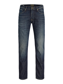 Jack & Jones JJIMIKE JJORIGINAL JJ 156 NOOS Tapered Fit Jeans -Blue Denim - 12259818