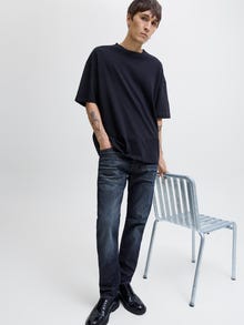 Jack & Jones JJIMIKE JJORIGINAL JJ 156 NOOS Jean coupe tapered -Blue Denim - 12259818