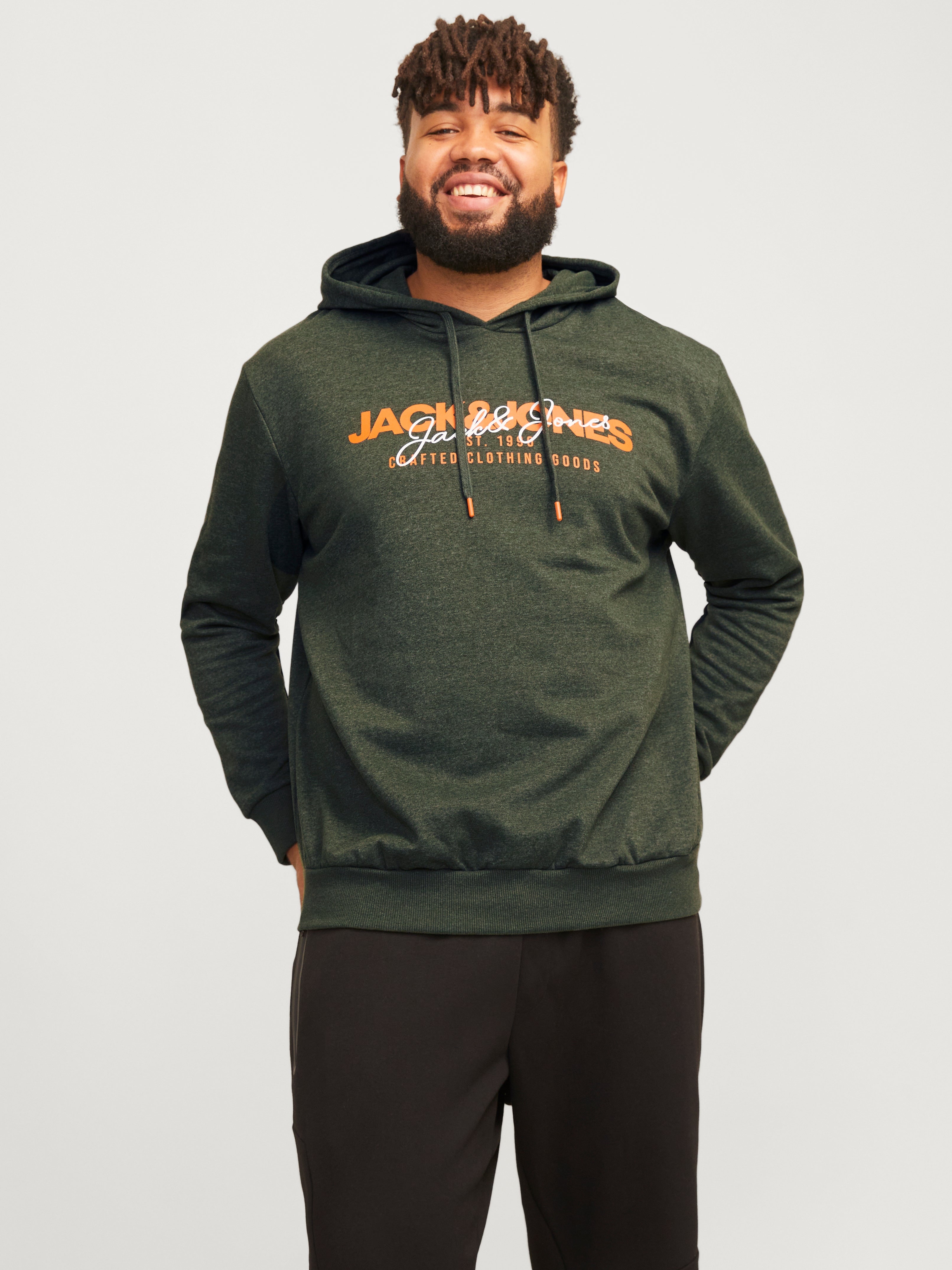 Plus Size Logo Hoodie