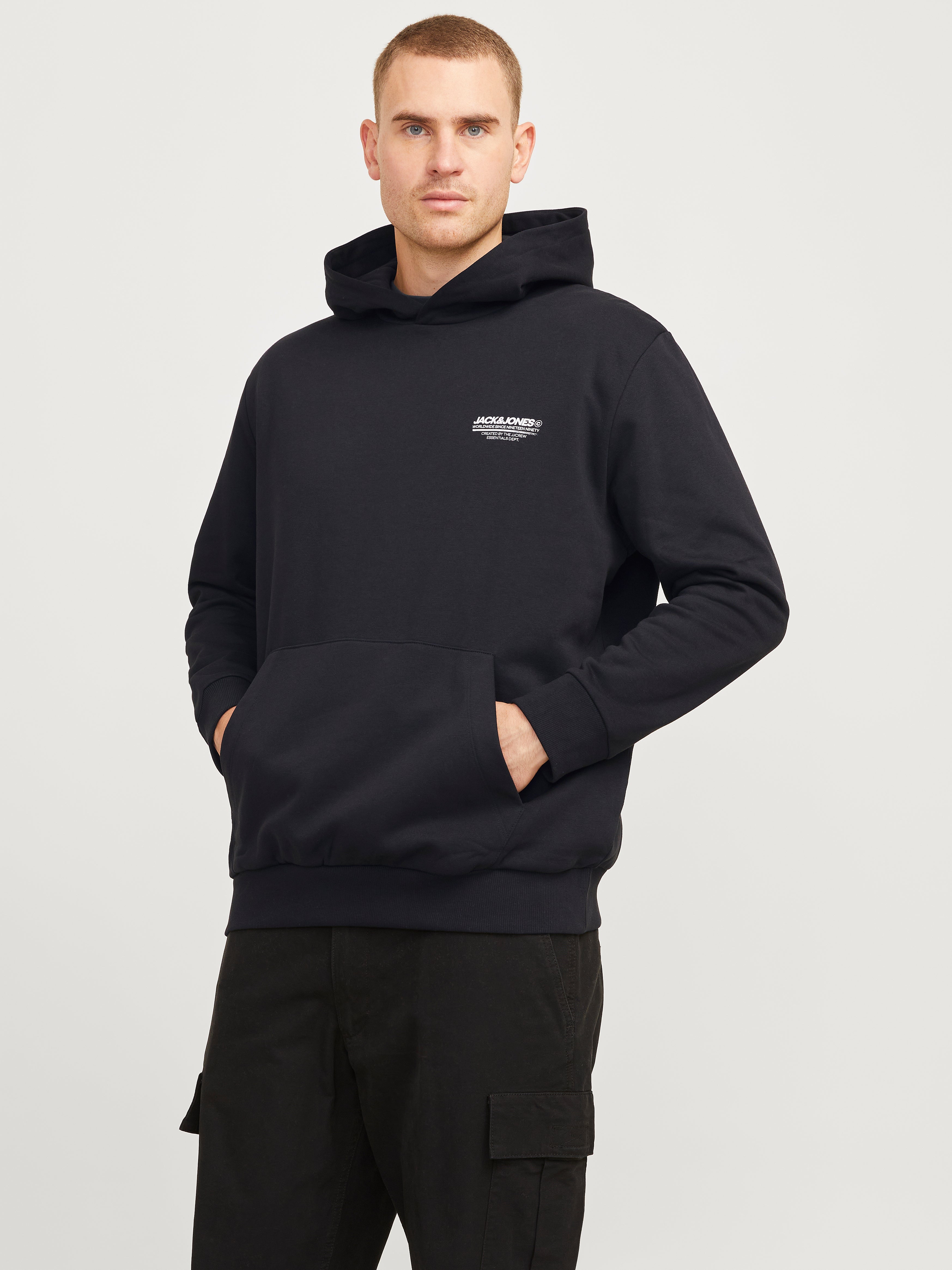 Plus Size Logo Kapuzenpullover