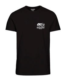 Jack & Jones Bedrukt T-shirt Voor jongens -Black - 12259924