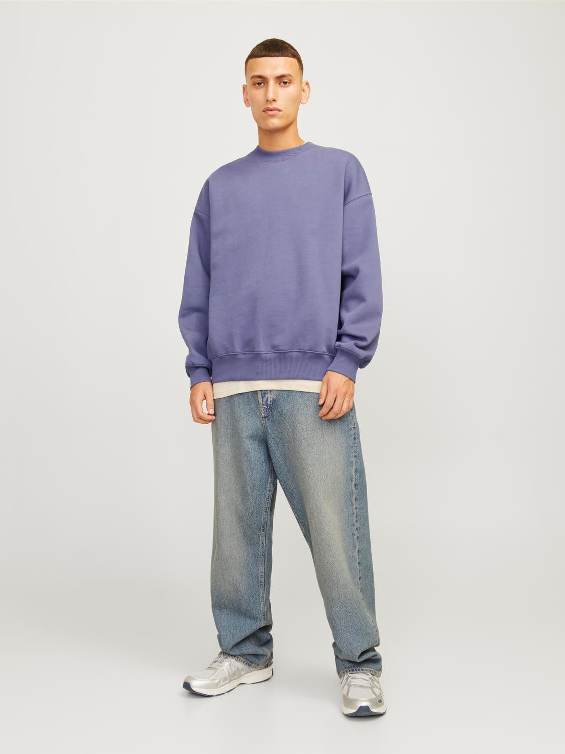 Plain Crew neck Sweatshirt