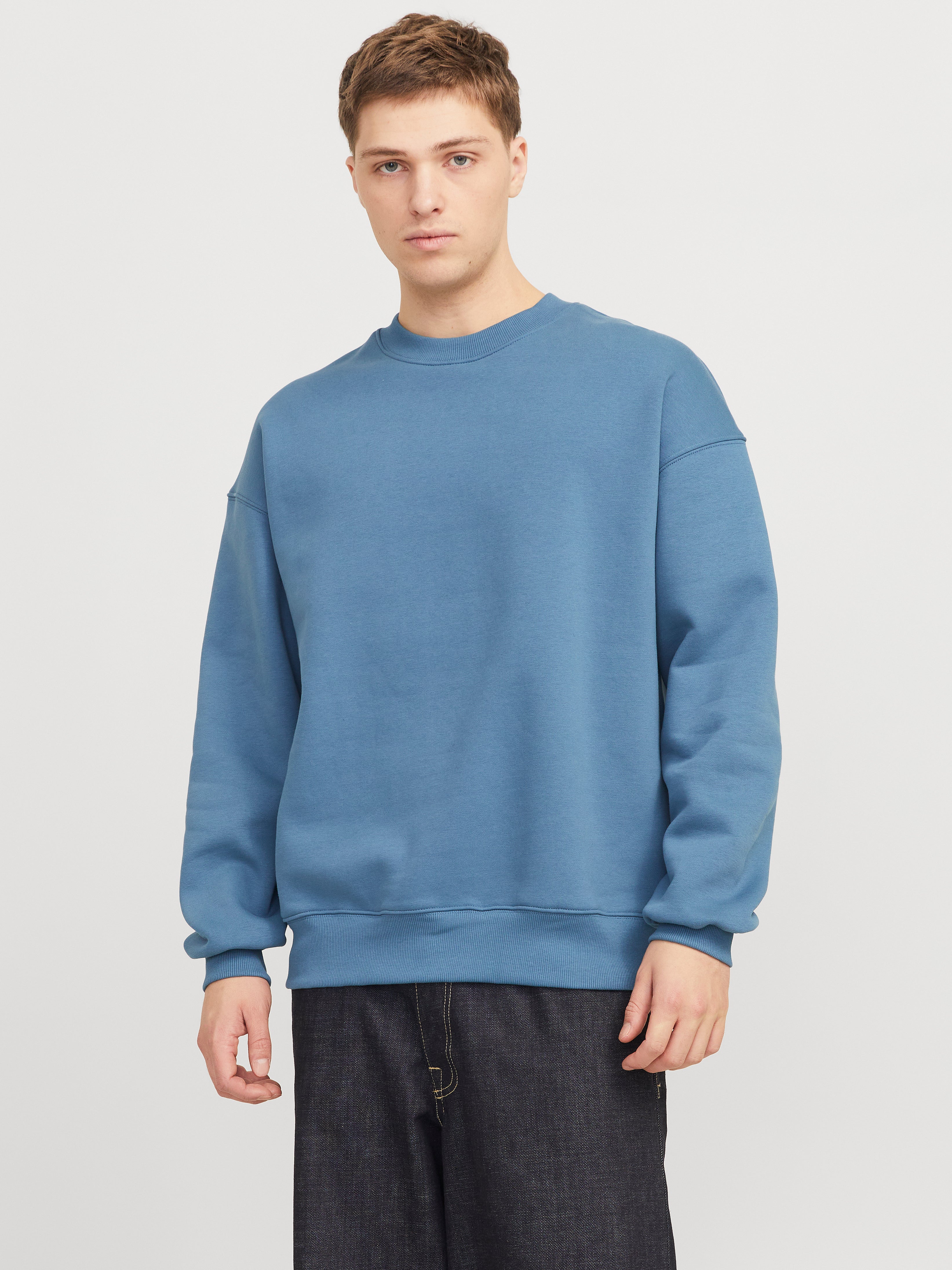 Einfarbig Sweatshirt