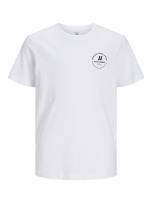 Jack & Jones Καλοκαιρινό μπλουζάκι -White - 12259964