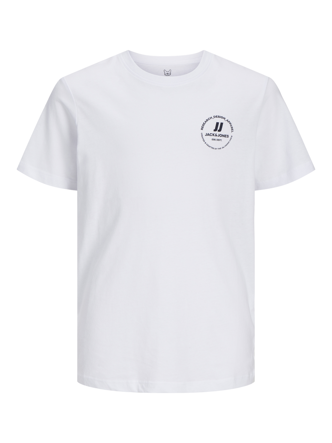 Jack & Jones Bedrukt T-shirt Mini -White - 12259964