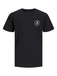 Jack & Jones Printet T-shirt Mini -Black - 12259964