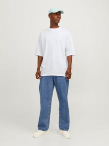 Jack & Jones Sima Környak Trikó -White - 12259975