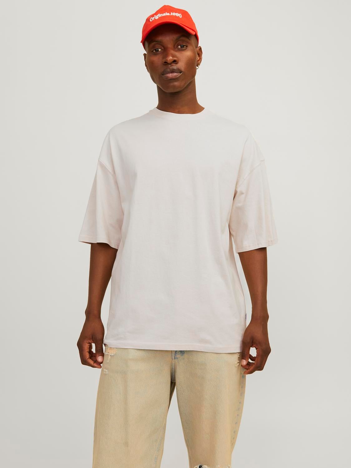 Einfarbig T-shirt