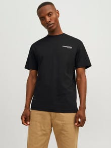 Jack & Jones T-shirt Imprimé Col rond -Black - 12260003