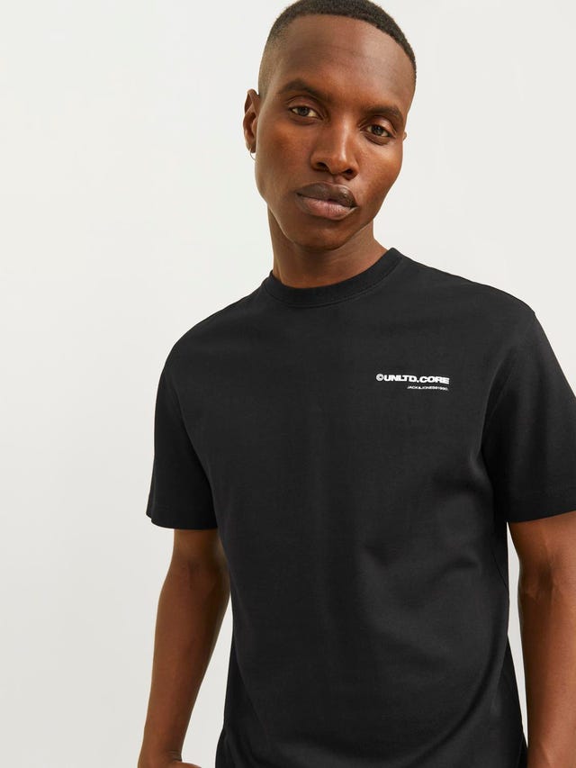 Jack & Jones Printed Crew neck T-shirt - 12260003